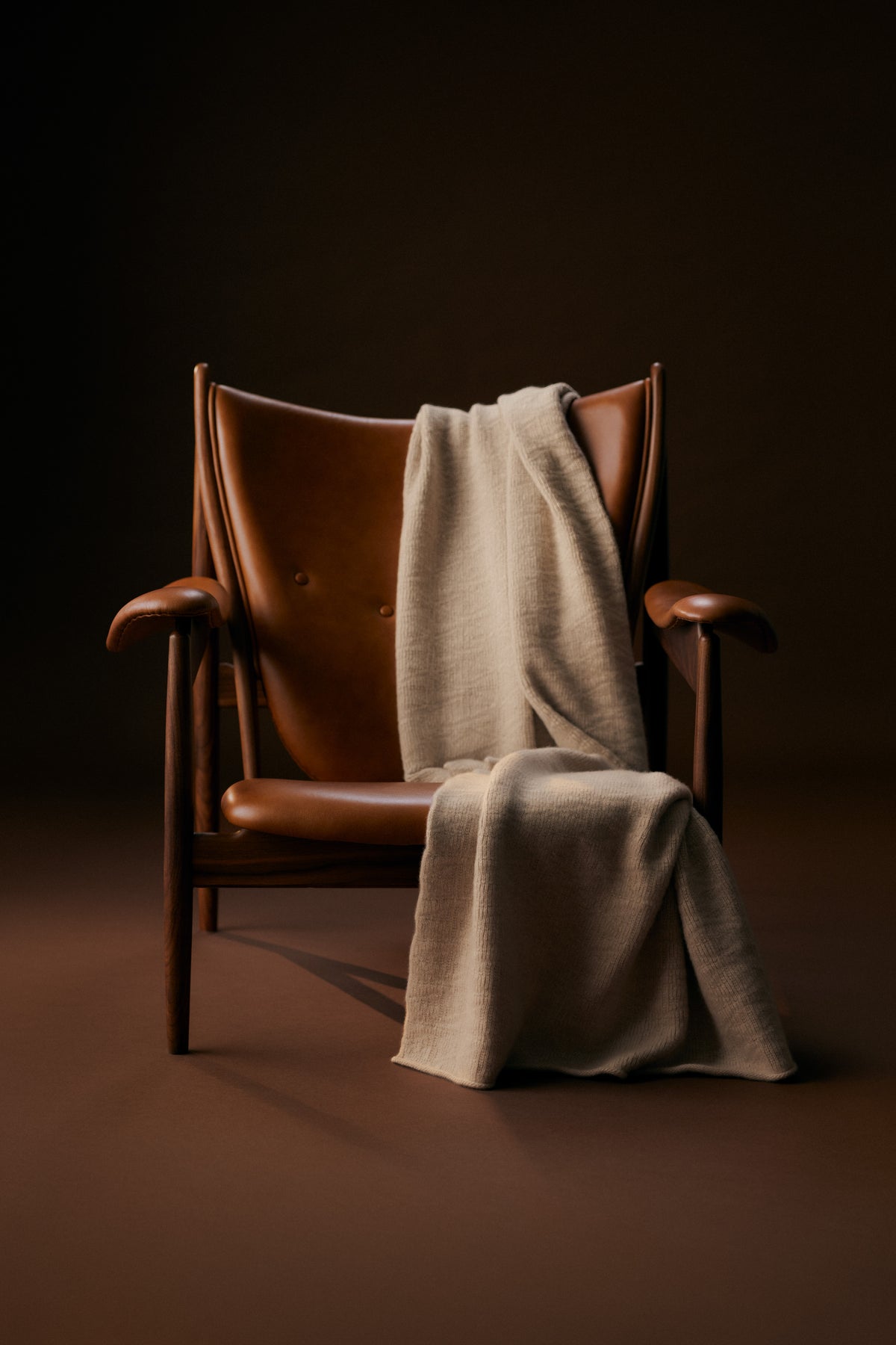 Cashmere Throw – Pearl