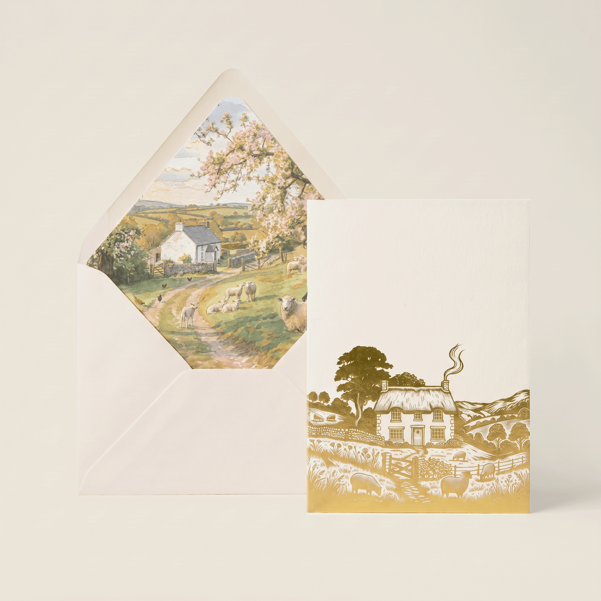 Greeting Card - Cottage