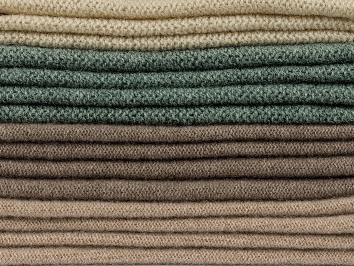 Wool Baby Blanket – Sage Green