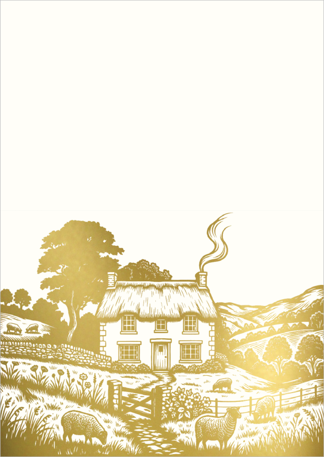 Greeting Card - Cottage